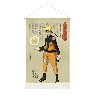 Naruto Rollbild/Kakemono | Ninja Poster | 39x65cm | verschiedene Charaktere