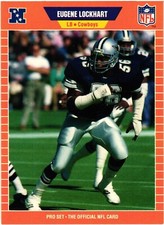 1989 PRO SET EUGENE LOCKHART #92 CARD $0.99 VALUE BOX