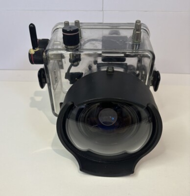 Ikelite Underwater Camera Housing Possibly for Canon G Series Untested AS IS