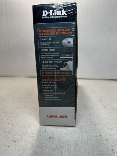 D-Link WBR-1310 Wireless G Router 802.11g Four 10/100 Network Ports - Picture 5 of 5
