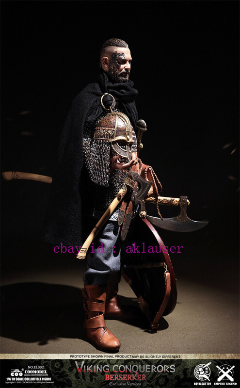 Coomodel 1/6 El002 Legends Of Empires Viking Conquerors Berserker 