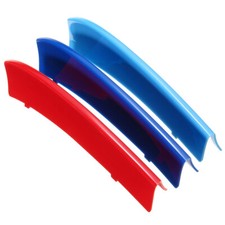 M-Farben Grill Abdeckung Streifen Niere Kühlergrill ABS Für~BMW-X1,E84 2010-2015