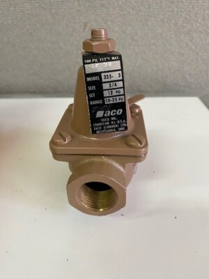 Taco Pressure reducing valve model # 335-3  3/4''