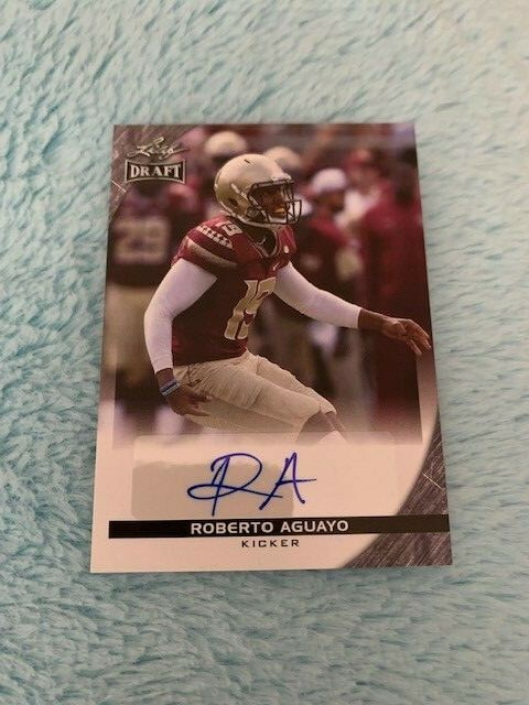 Roberto Aguayo 2016 Leaf Draft Rookie Signature Card Mint RC SP