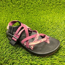Chaco ZX2 Classic Womens Size 5 Pink Black Beach Walking Outdoor Support Sandals