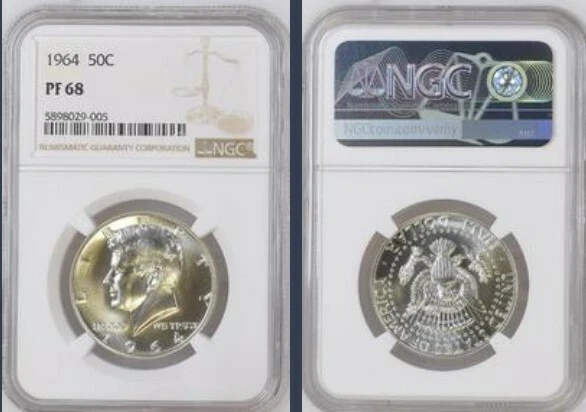 1964 Kennedy Half Dollar - NGC PF68 | eBay