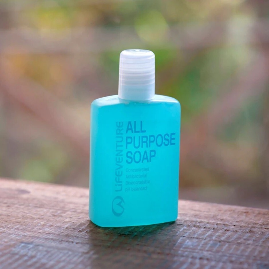 *NEW* Lifeventure All Purpose Soap 100ml Biodegradable PH Neutral AntiBacterial