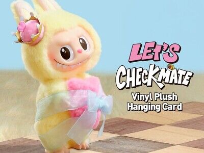 Authentic POP MART LABUBU THE MONSTERS Let's Checkmate Vinyl Authentic POP MART LABUBU THE MONSTERS Let's Checkmate Vinyl