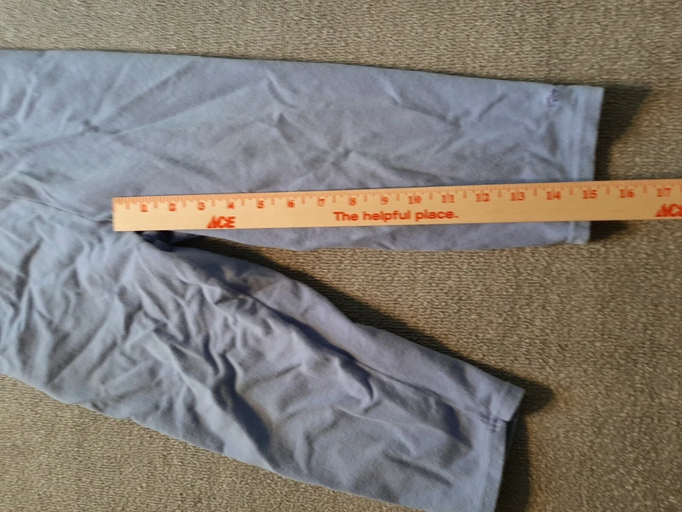 Pantalones de salón Reebok niñas talla M medio azul elástico cómodos algunos artículos Foto 2 de 4