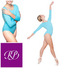 Russisches Spitzen Trikot Ballett Gr. M UK 10 - 12 Harmonie Tanz Tanzen - blau