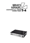 Service manual for Luxman T-4