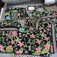 Vera Bradley Lot Of 7 Retired Botanica Print Items