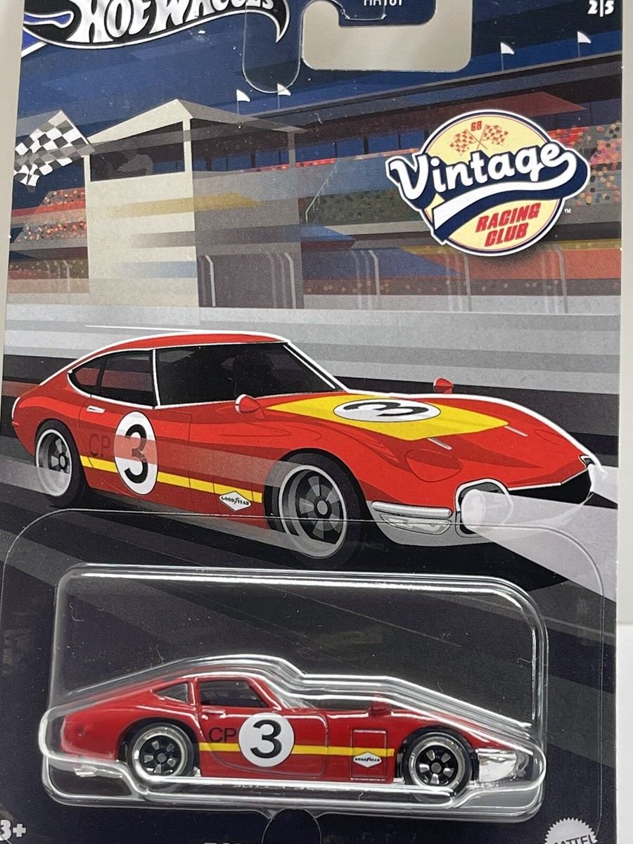 NEW Hot Wheels Vintage Racing Club TOYOTA 2000GT HRV07 1:64