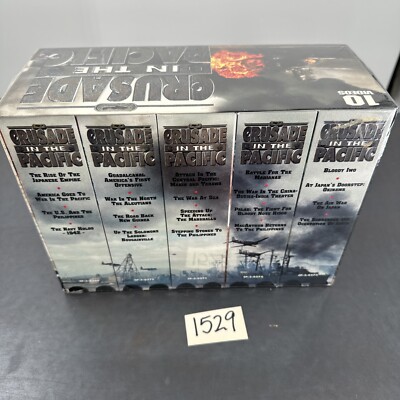 WWII 10 VHS Tapes Crusade in the Pacific Boxed Set 56775026837| eBay