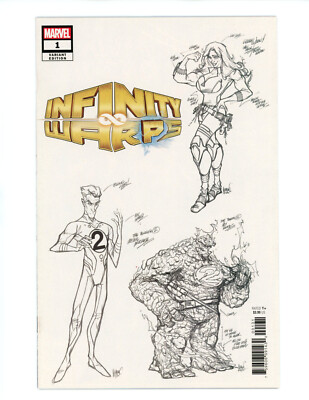 Infinity Wars Infinity Warps #1  Francesco Herrera 1:10 Incentive Design Variant