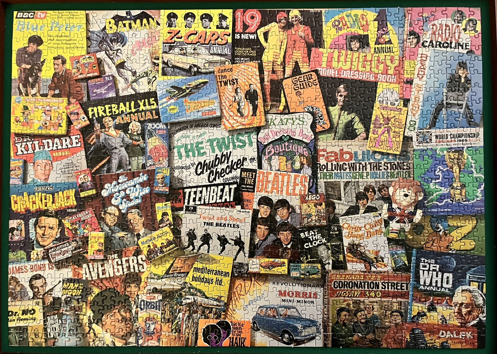 ‘Spirit Of The 60s’ Gibsons 1000 Piece Jigsaw Puzzle eBay