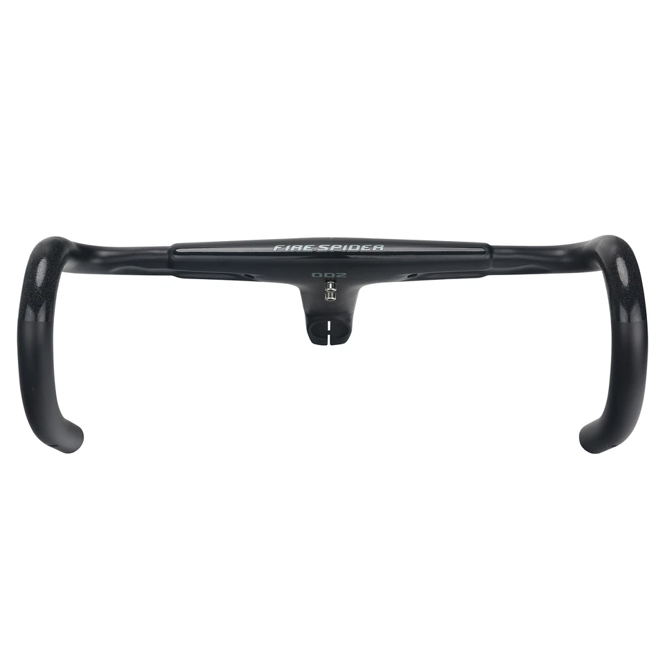 TOSEEK Full Carbon Handlebar 28.6/31.8mm Integrated Drop Bar Road Bike Handlebar - Image 3 of 4