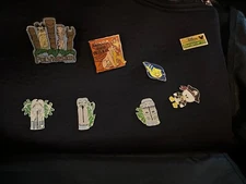 DISNEY COLLECTIVE PINS and 1 COLLECTIBLE PIN BAG