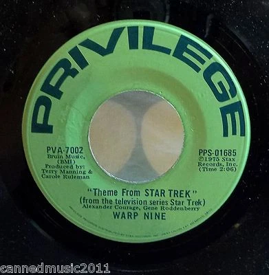 Warp Neuf : Thème De Star Trek / Pour Song [Neuf & Unplayed] - Photo 1/2