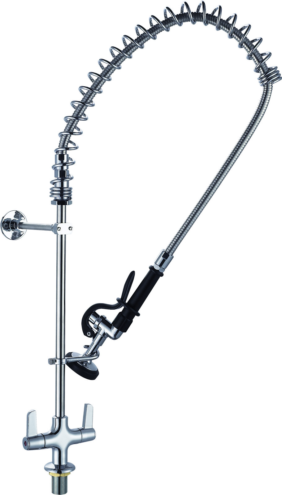 Grifo gatillo comercial preenjuague Davlex pulverizador brazo cocina fregadero profesional grifos mezcladores