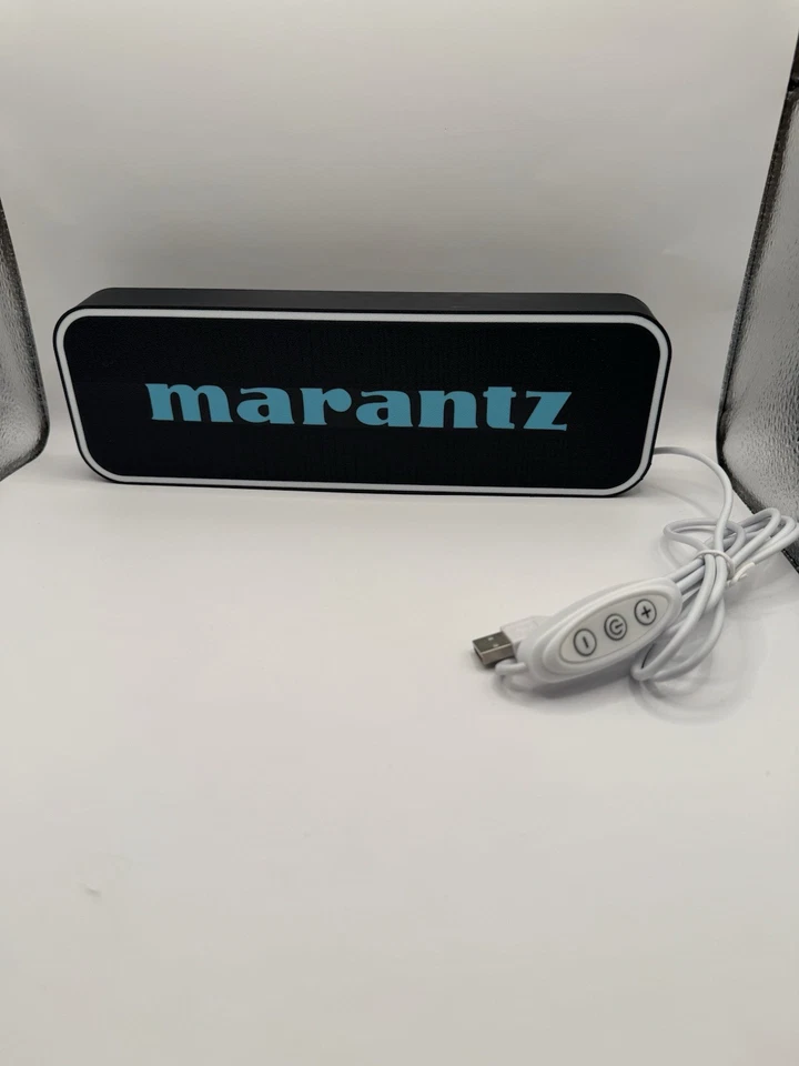 Marantz Light Up LED Sign - Vintage Audio Stereo Equipment - USB Powered - Image 3 of 4