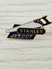 Alte Stifte Jet Cut S&auml;ge Stanley Metall emailliert Werbung