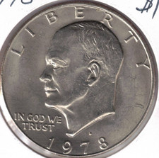1978 Denver Eisenhower Clad IKE Dollar Circulated Coin!