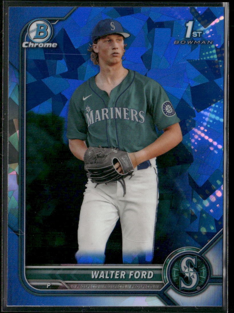 2022 Bowman Draft Sapphire Edition #BDC-187 Walter Ford