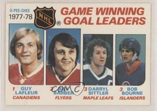 1978-79 O-Pee-Chee Bill Barber Darryl Sittler Bob Bourne #69 HOF 01p6