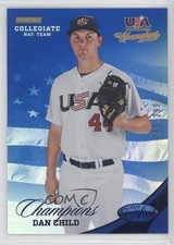 2013 USA Baseball Champions Certified National Team Mirror Blue Dan Child 5v0