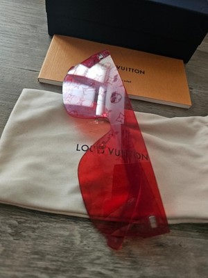LOUIS VUITTON Z0092U CITY MASK Sunglasses - Coquelicot Red | eBay