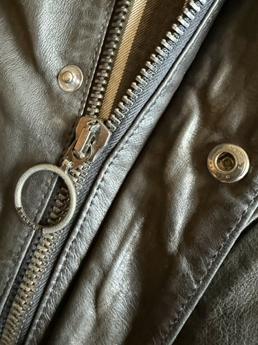 RARE BELSTAFF WEYBRIDGE DESIGNER LEATHER JACKET BLOUSON BIKER BECKHAM SIZE 60 - Picture 7 of 9