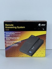 VTG AT T Land Line Remote Answering System 1308 Machine Black Vintage 10/10
