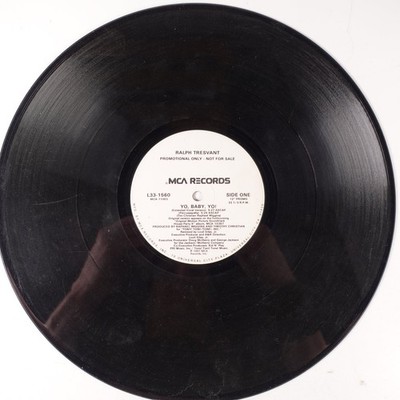 Ralph Tresvant   Yo, Baby, Yo! 12'' PROMO Record 1991 MCA R&B Hip Hop 33 RPM
