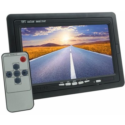 MONITOR 7'' HD TFT LCD COLOR PER AUTO / VIDEOSORVEGLIANZA