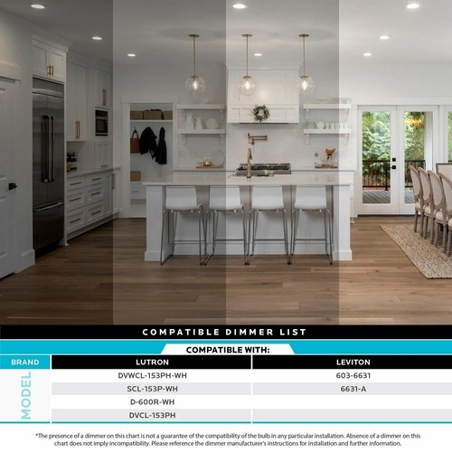 Luxrite 6-Pack LED PAR38 Flood Light Bulb Warm White 15W Dimmable Wet Rated - Picture 6 of 7