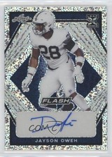 2021 Leaf Flash Navy Blue 12/75 Odafe Oweh Jayson Oweh #BA-JO1 Auto 0u66