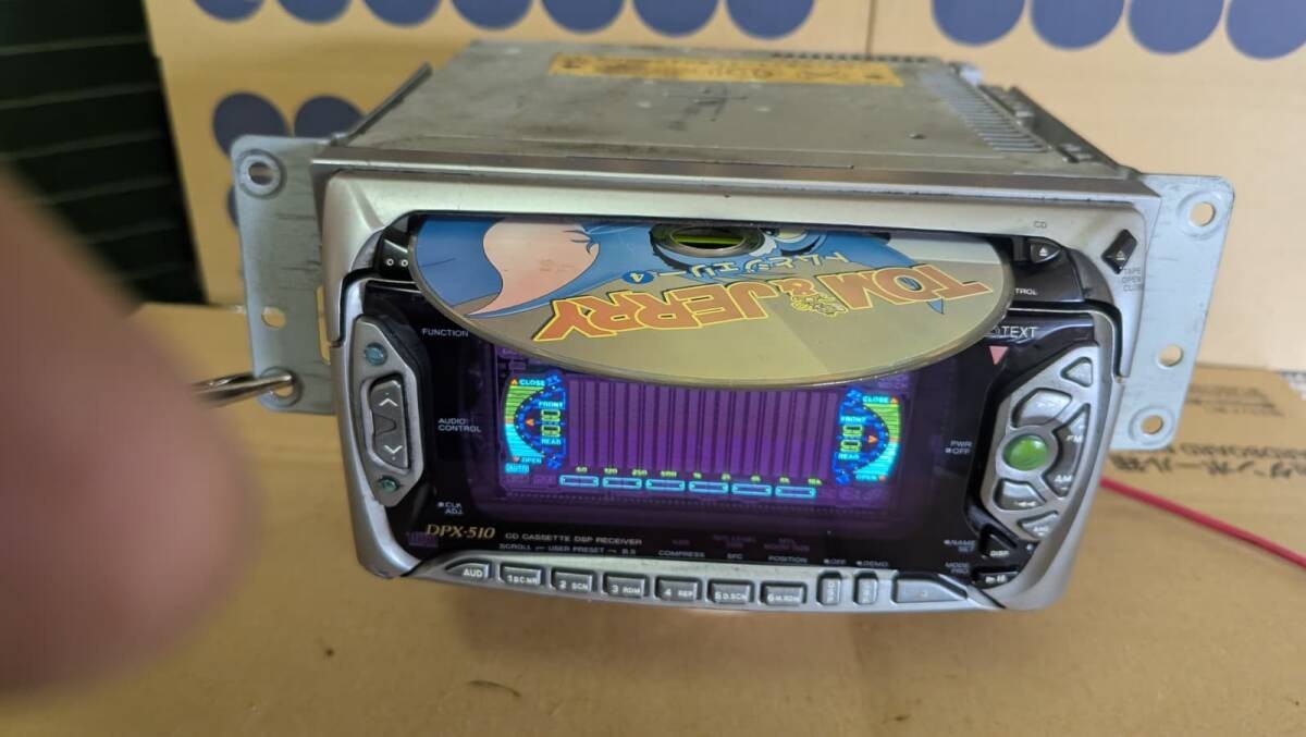 Kenwood DPX-510 2DIN CD Cassette Deck Player Tested | eBay