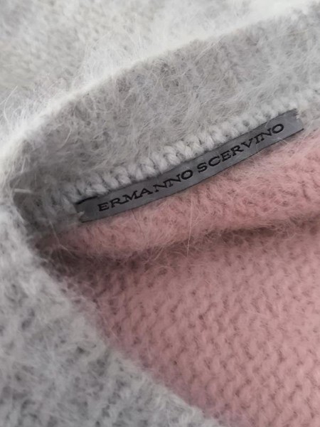Women Ermanno Scervino Sweater Pink Cotton 38