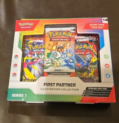 Pokémon TCG First Partner Illustration Collection Series 1 Box