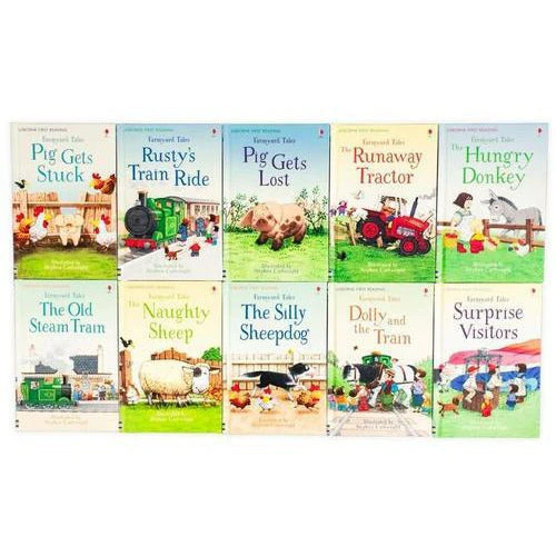 Usborne First Reading Farmyard Tales Collection 10 Books Set (Age 3+) NEW - Picture 4 of 4