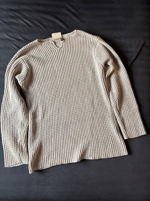 Vintage 100% Seiden Pullover Damen Größe M