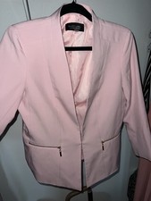 Pink Blazer Black Label By Evan Picone Size 6