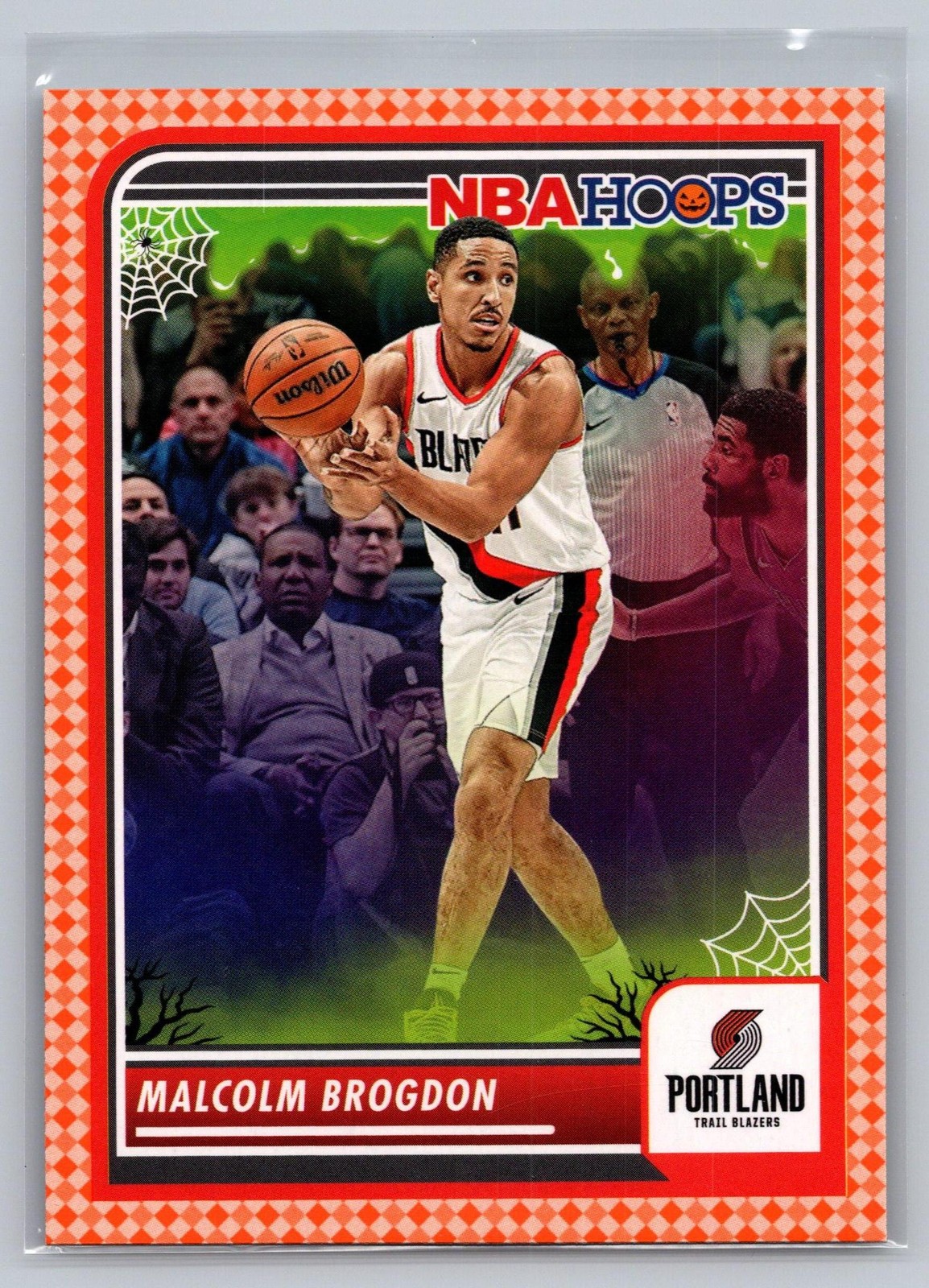 2023-24 Hoops Haunted Hoops #220 Malcolm Brogdon Orange