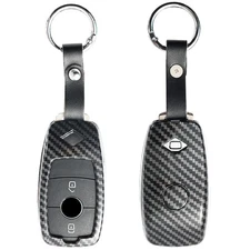 Car Key Fob Chain Case Cover Shell For Mercedes-Benz CLK ML SL SLS SLK GLA GLK.