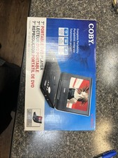New COBY 7  Widescreen TFT LCD Portable DVD/CD/MP3 Player TFDVD7008