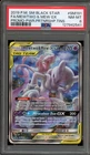 Pokemon Mewtwo & Mew GX Power Partnership Tins Full Art Promo SM191 PSA 8