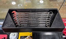 Snap-On 7pc OEXM Combination Wrench Set Metric 10-15,17mm w/tray Chrome