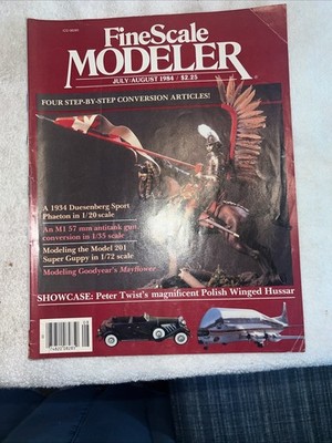 Fine Scale Modeler Magazine July/August 1984 4 Step-by-step conversion articles