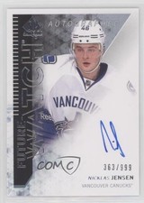 2013-14 SP Authentic Future Watch 363/999 Nicklas Jensen #286 Auto 0ll